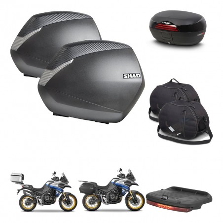 SHAD Baul SH46 + soporte montaje maletas SH36 accesorios 45 L KIT-480988