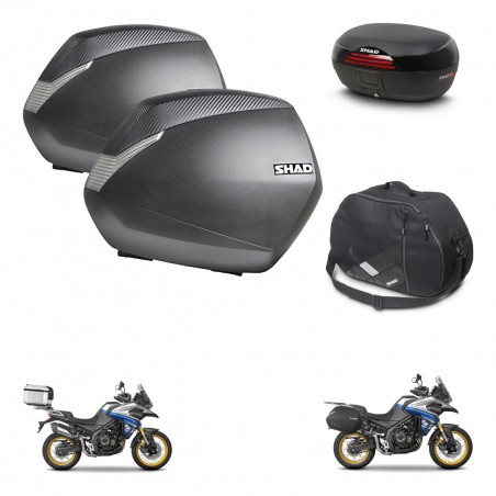 SHAD Baul SH46 + soporte montaje maletas SH36 accesorios 45 L KIT-480993