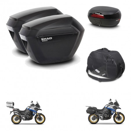SHAD Baul SH46 + soporte montaje maletas sh23 accesorios 45 L KIT-480995