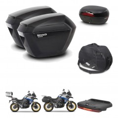 SHAD SH46 trunk + mounting bracket sh23 suitcases accessories 45 L KIT-481001