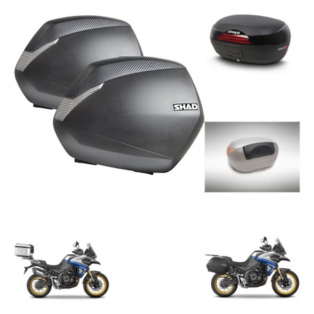 SHAD Baul SH46 + soporte montaje maletas SH36 accesorios 45 L KIT-481005