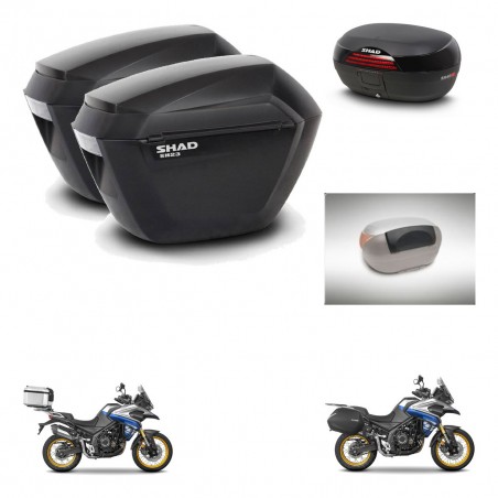 SHAD Baul SH46 + soporte montaje maletas sh23 accesorios 45 L KIT-481007