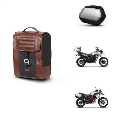 SHAD SH35 PREMIUM suitcases + mounting bracket suitcase trunk SR38 CAFE RACER STYLE 1U KIT-481086