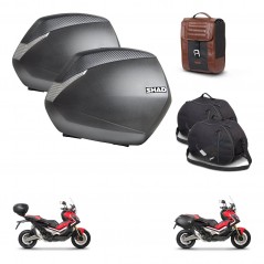 SHAD Baul maleta + soporte montaje maletas SH36 accesorios SR38 CAFE RACER STYLE 1U KIT-481144