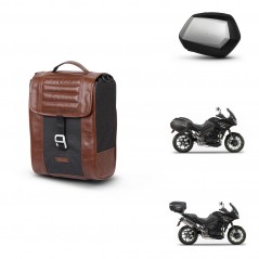 SHAD SH35 PREMIUM suitcases + mounting bracket suitcase trunk SR38 CAFE RACER STYLE 1U KIT-481170