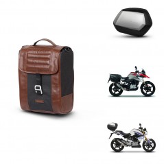SHAD SH35 PREMIUM suitcases + mounting bracket suitcase trunk SR38 CAFE RACER STYLE 1U KIT-481182