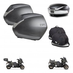 SHAD Baul SH48 + soporte montaje maletas SH36 accesorios TITANIUM PREMIUM KIT-481426