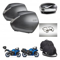 SHAD Baul SH48 + soporte montaje maletas SH36 accesorios TITANIUM PREMIUM KIT-481498