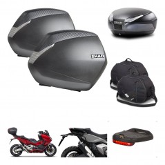 SHAD Baul SH48 + soporte montaje maletas SH36 accesorios DARK GREY PREMIUM KIT-481864