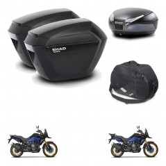 SHAD SH48 trunk + mounting bracket sh23 suitcases accessories DARK GREY PREMIUM KIT-482207
