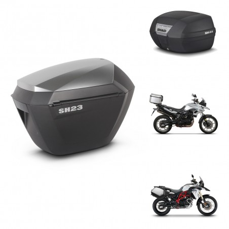 SHAD Baul SH44 + soporte montaje maletas sh23 alu KIT-482396