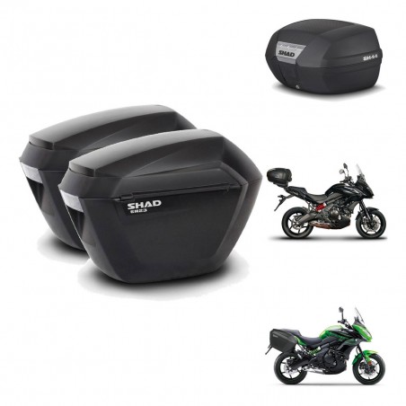 SHAD SH44 trunk + mounting bracket sh23 suitcases BAUL KIT-482411