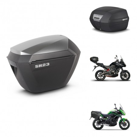 SHAD Baul SH44 + soporte montaje maletas sh23 alu KIT-482414