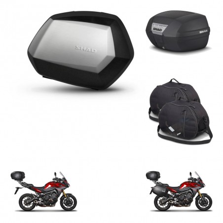 SHAD Trunk SH44 + mounting bracket SH35 PREMIUM suitcases accessories BAUL KIT-482419