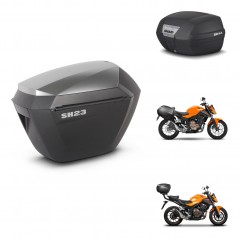 SHAD Baul SH44 + soporte montaje maletas sh23 alu KIT-482432