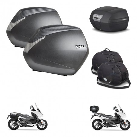 SHAD Baul SH44 + soporte montaje maletas SH36 accesorios KIT-482434