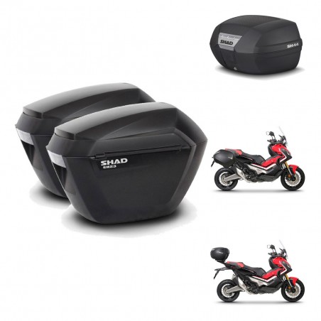 SHAD Baul SH44 + soporte montaje maletas sh23 KIT-482453