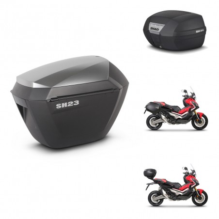 SHAD Baul SH44 + soporte montaje maletas sh23 alu KIT-482456