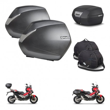 SHAD Baul SH44 + soporte montaje maletas SH36 accesorios KIT-482458