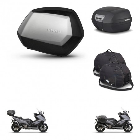 SHAD Trunk SH44 + mounting bracket SH35 PREMIUM suitcases accessories BAUL KIT-482467