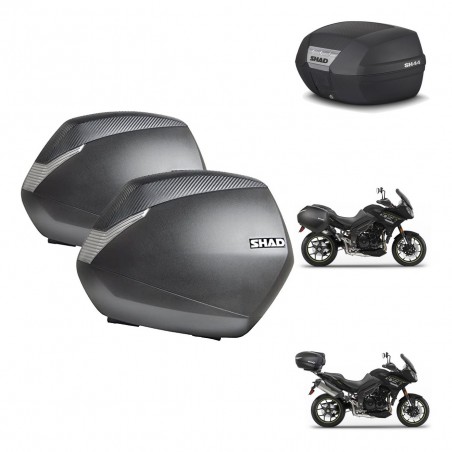 SHAD SH44 trunk + mounting bracket SH36 suitcases BAUL KIT-482475