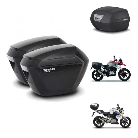 SHAD Baul SH44 + soporte montaje maletas sh23 KIT-482489