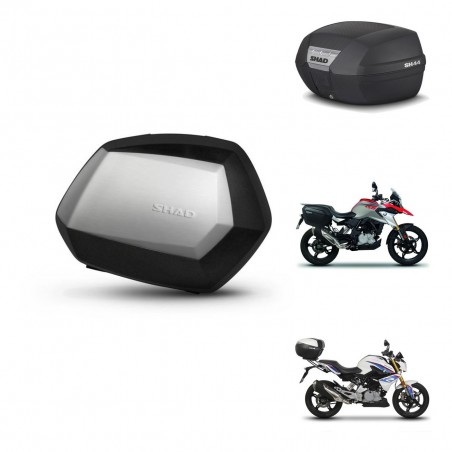 SHAD Baul SH44 + soporte montaje maletas SH35 PREMIUM KIT-482490