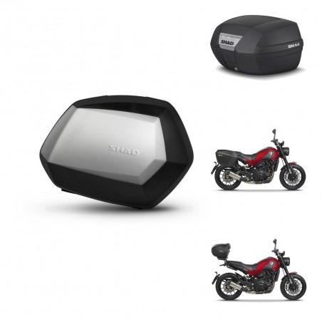 SHAD Baul SH44 + soporte montaje maletas SH35 PREMIUM KIT-482502