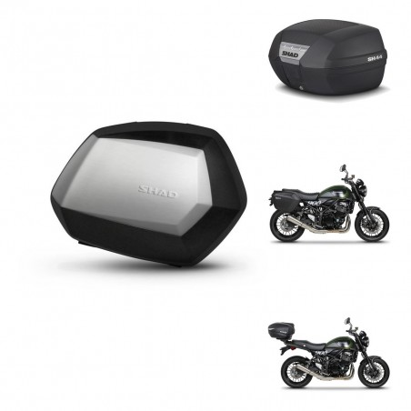 SHAD Trunk SH44 + mounting bracket SH35 PREMIUM suitcases BAUL KIT-482514