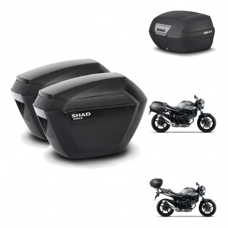 SHAD SH44 trunk + mounting bracket sh23 suitcases BAUL KIT-482519