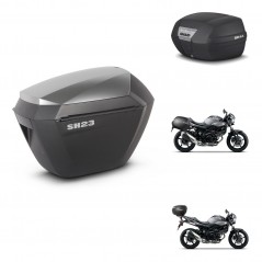 SHAD Baul SH44 + soporte montaje maletas sh23 alu KIT-482522