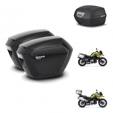 SHAD Baul SH44 + soporte montaje maletas sh23 KIT-482537