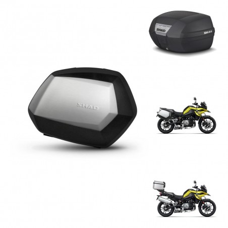 SHAD Baul SH44 + soporte montaje maletas SH35 PREMIUM KIT-482538