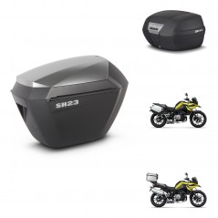 SHAD Baul SH44 + soporte montaje maletas sh23 alu KIT-482540