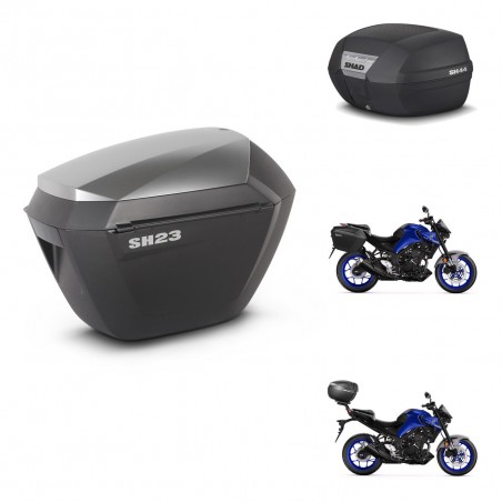 SHAD Baul SH44 + soporte montaje maletas sh23 alu KIT-482552