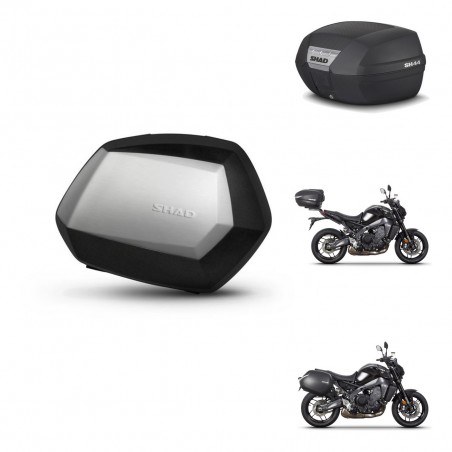 SHAD Trunk SH44 + mounting bracket SH35 PREMIUM suitcases BAUL KIT-482556