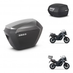 SHAD Baul SH44 + soporte montaje maletas sh23 alu KIT-482582
