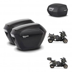 SHAD SH44 trunk + mounting bracket sh23 suitcases BAUL KIT-482585