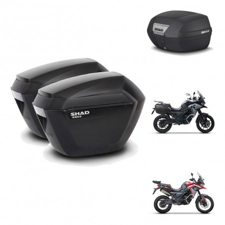 SHAD Baul SH44 + soporte montaje maletas sh23 KIT-482597