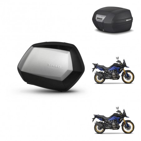 SHAD Trunk SH44 + mounting bracket SH35 PREMIUM suitcases BAUL KIT-482616