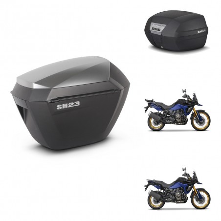 SHAD Baul SH44 + soporte montaje maletas sh23 alu KIT-482618