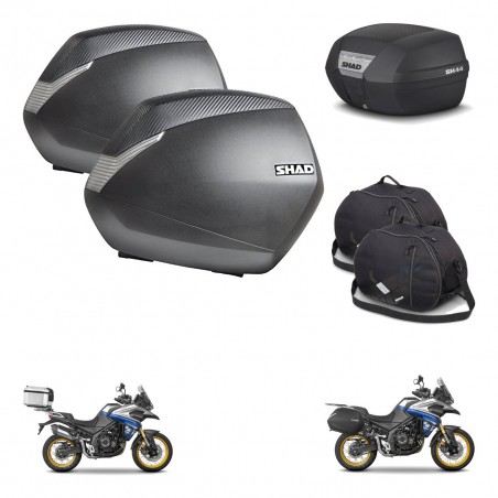 SHAD Baul SH44 + soporte montaje maletas SH36 accesorios KIT-482632