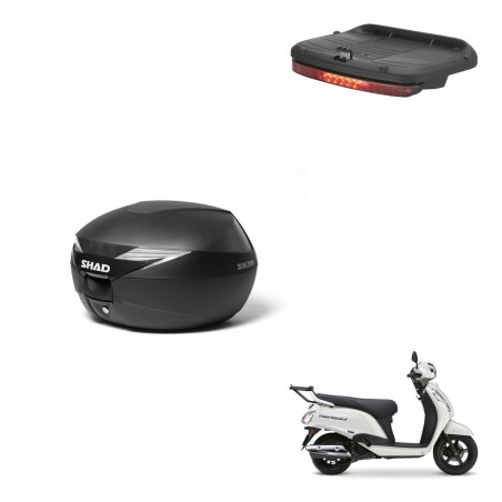SHAD Baul maleta + soporte montaje luz de freno KIT-482915