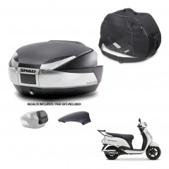 SHAD Trunk SH48 backrest cover + mounting bracket internal bag KIT-482983