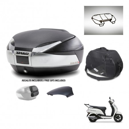 SHAD Trunk SH48 backrest cover + mounting bracket accessories KIT-482987