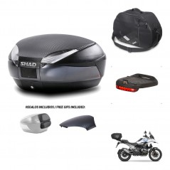 SHAD Baul SH48 tapa respaldo + soporte montaje accesorios 49 L KIT-483016