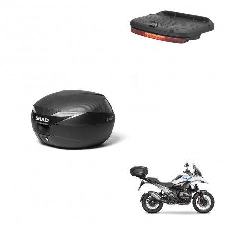 SHAD Baul maleta + soporte montaje luz de freno KIT-483030