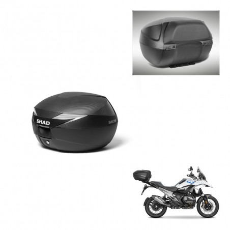 SHAD Baul maleta + soporte montaje respaldo KIT-483031