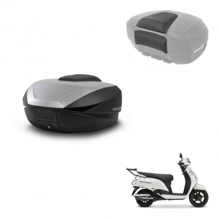 SHAD Trunk SH59 + mounting bracket backrest 59L KIT-483069