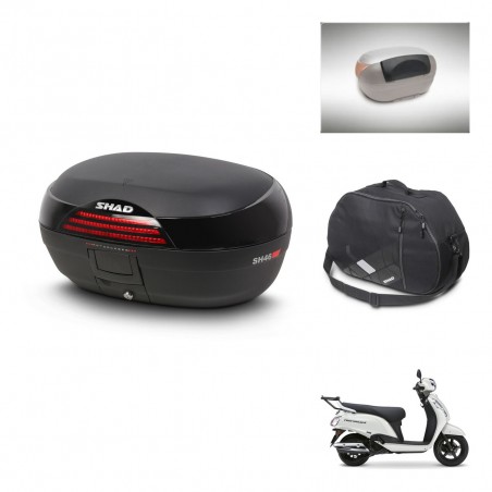 SHAD SH46 trunk + mounting bracket accessories 45 L KIT-483103